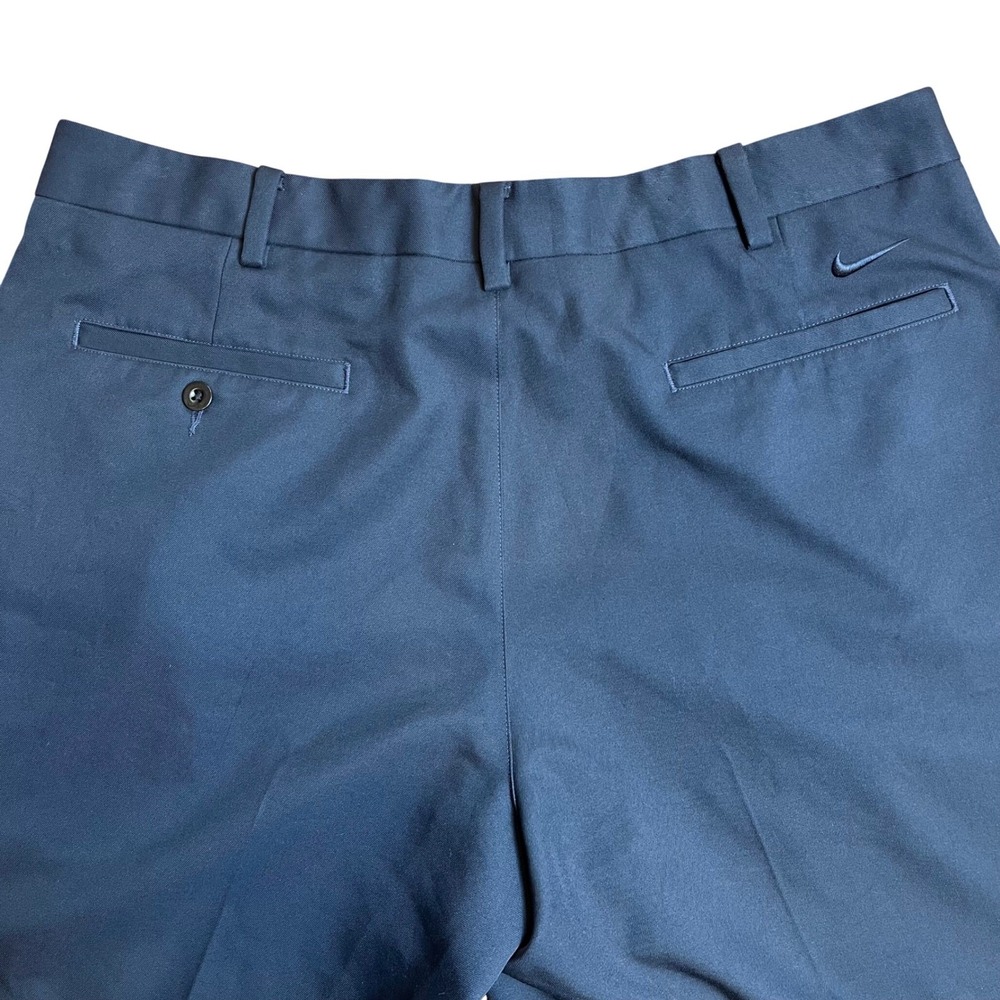 Nike Golf Shorts Mens 36 Navy Blue  Fit Dry Athletic Performance - Picture 2 of 8